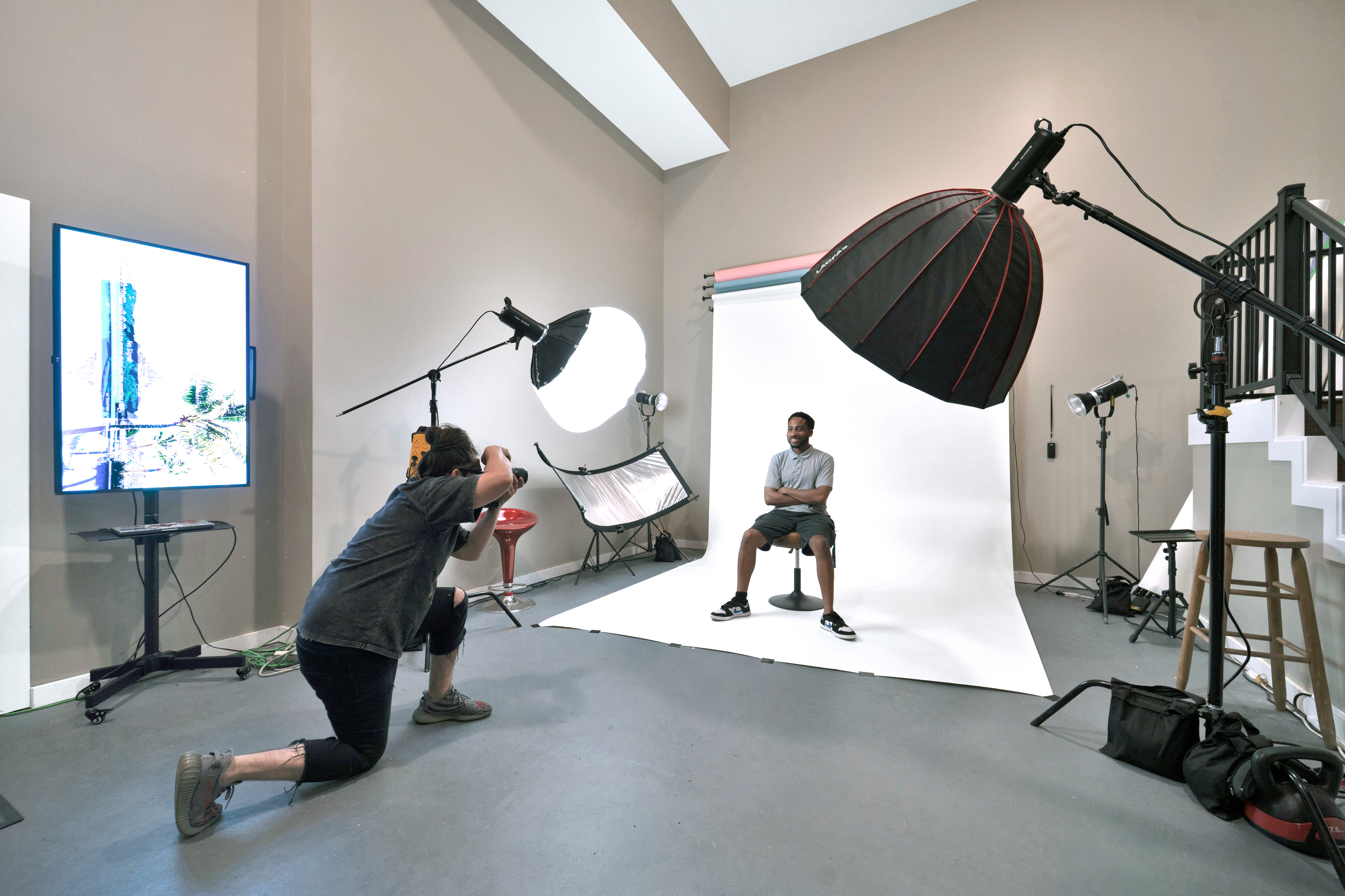 Camera equipment ready